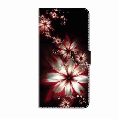 For Honor Magic5 Pro Crystal 3D Shockproof Protective Leather Phone Case(Fantastic Flower) - Honor Cases by PMC Jewellery | Online Shopping South Africa | PMC Jewellery | Buy Now Pay Later Mobicred