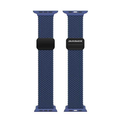 For Apple Watch Series 6 44mm DUX DUCIS Mixture Pro Series Magnetic Buckle Nylon Braid Watch Band(Rainbow) - Watch Bands by DUX DUCIS | Online Shopping South Africa | PMC Jewellery | Buy Now Pay Later Mobicred