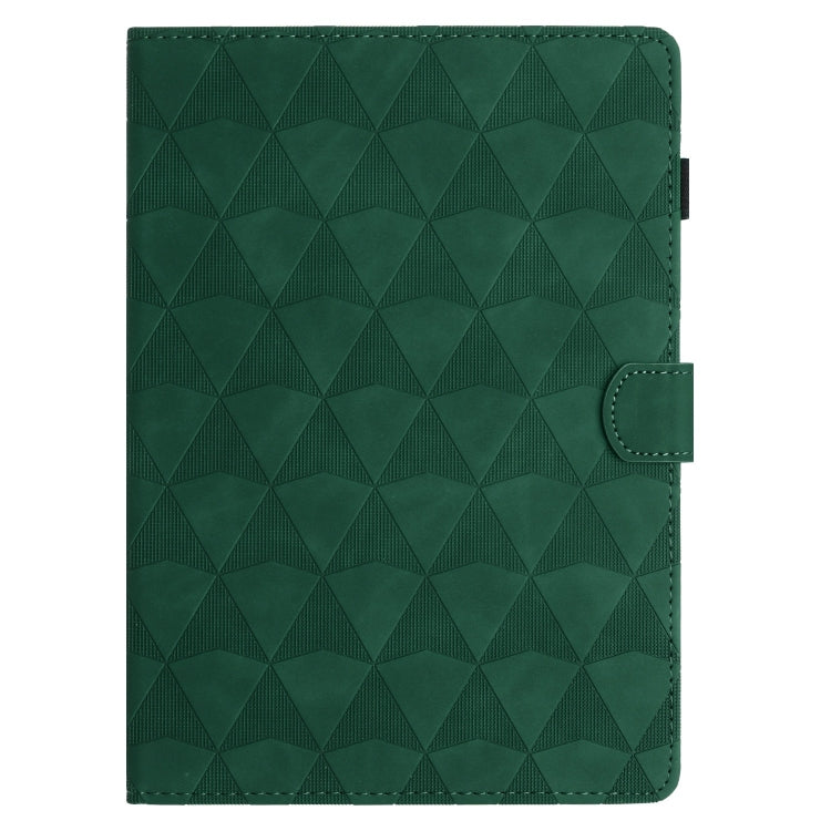 For iPad Pro 11 2024 Diamond Texture Embossed Leather Smart Tablet Case(Green) - iPad Pro 11 2024 Cases by PMC Jewellery | Online Shopping South Africa | PMC Jewellery | Buy Now Pay Later Mobicred