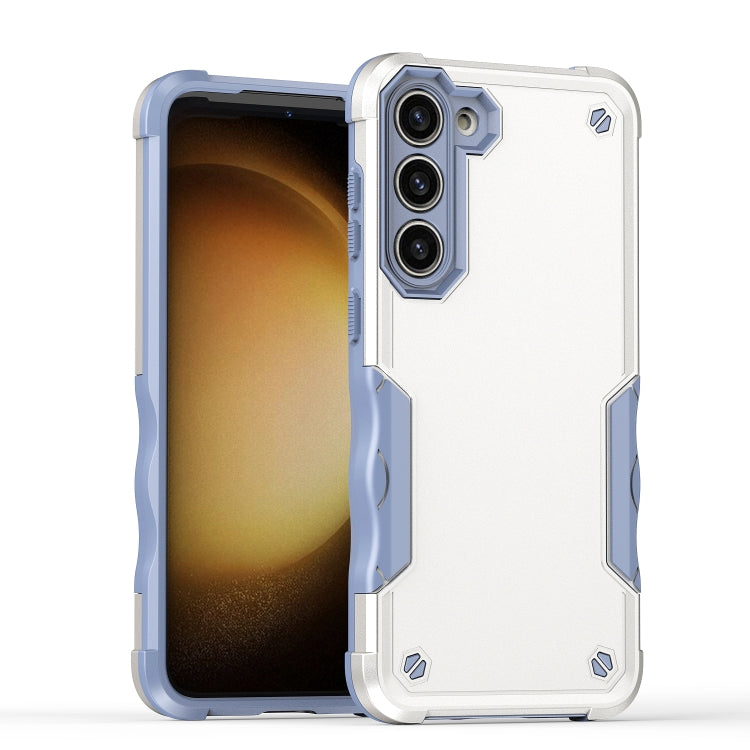 For Samsung Galaxy S24 5G Non-slip Shockproof Armor Phone Case(White) - Galaxy S24 5G Cases by PMC Jewellery | Online Shopping South Africa | PMC Jewellery