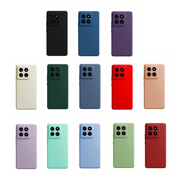 For Xiaomi 14 Pro Imitation Liquid Silicone Phone Case(Sky Blue) - 14 Pro Cases by PMC TechLife | Online Shopping South Africa | PMC TechLife