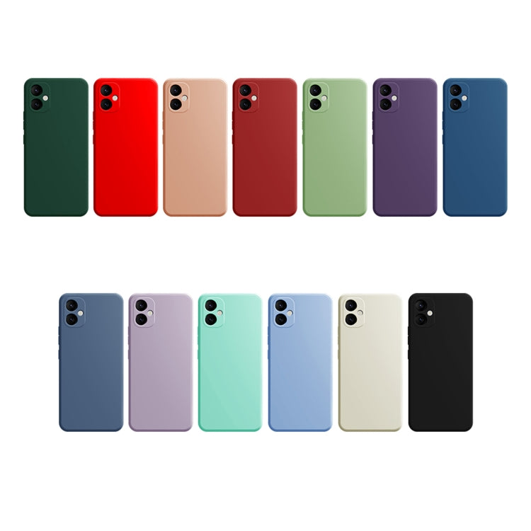 For Samsung Galaxy A05 Imitation Liquid Silicone Phone Case(Matcha Green) - Galaxy Phone Cases by PMC TechLife | Online Shopping South Africa | PMC TechLife