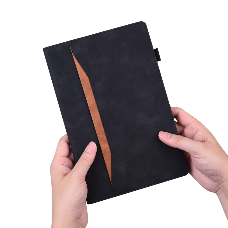 For Honor Pad X9/X8 Pro Splicing Shockproof Leather Tablet Case(Black) - Huawei by PMC TechLife | Online Shopping South Africa | PMC TechLife | Buy Now Pay Later Mobicred
