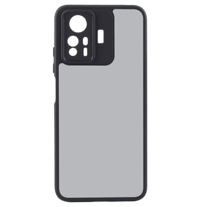 For Xiaomi Redmi Note 12S 4G Fine Pore Matte Black TPU + PC Phone Case - Xiaomi Cases by PMC Jewellery | Online Shopping South Africa | PMC Jewellery | Buy Now Pay Later Mobicred