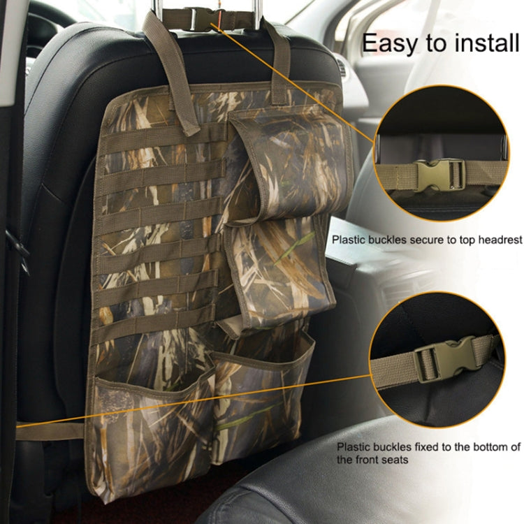 2pcs / Set Car Front Seat Back Camouflage Storage Bag Car Hanging Organiser(Camouflage+Khaki) - Stowing Tidying by PMC Jewellery | Online Shopping South Africa | PMC Jewellery | Buy Now Pay Later Mobicred