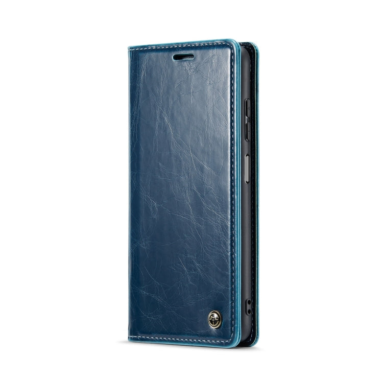 For Samsung Galaxy A15 CaseMe 003 Crazy Horse Texture Flip Leather Phone Case(Blue Green) - Galaxy Phone Cases by CaseMe | Online Shopping South Africa | PMC Jewellery | Buy Now Pay Later Mobicred