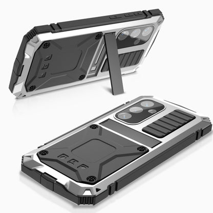 For Samsung Galaxy S24+ 5G R-JUST Life Waterproof Dustproof Shockproof Phone Case(Silver) - Galaxy S24+ 5G Cases by R-JUST | Online Shopping South Africa | PMC Jewellery