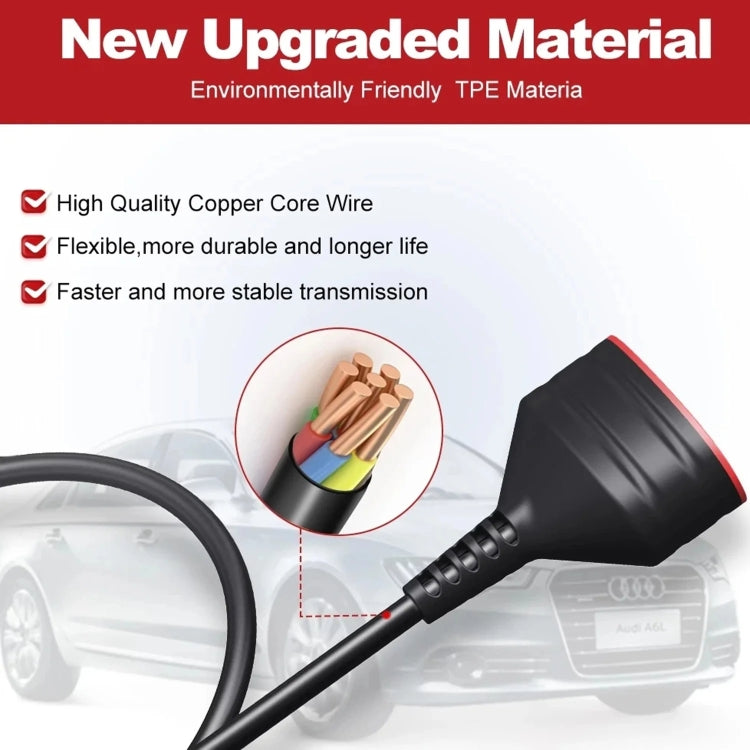 THINKCAR ThinkDiag Car OBD2 Extension Cable, Cable Length: 30cm - Cables & Connectors by PMC TechLife | Online Shopping South Africa | PMC TechLife | Buy Now Pay Later Mobicred