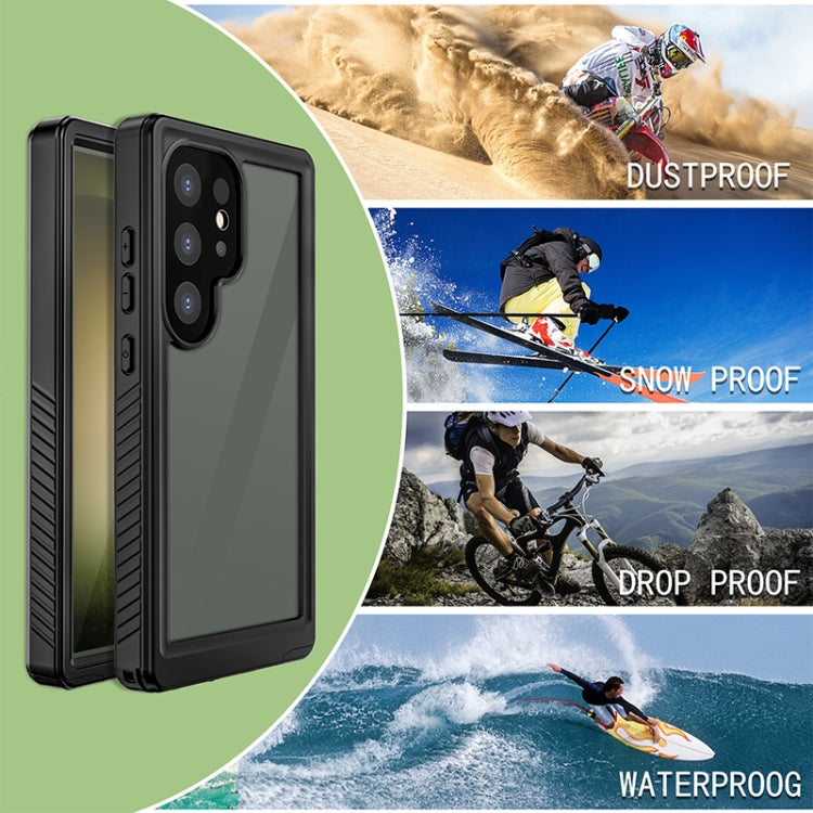 For Samsung Galaxy S24 Ultra 5G RedPepper IP68 Waterproof Phone Case(Black) - free shipping - PMC TechLife - Order now!