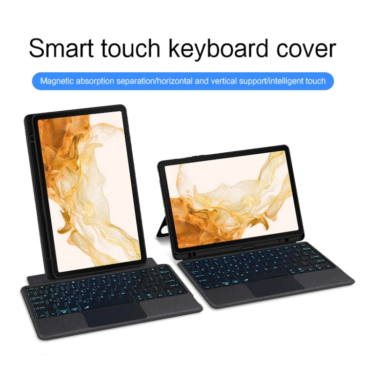 For Samsung Galaxy Tab S8 X700 / S7 T870 YJ-X700 Split Bluetooth Keyboard Leather Tablet Case - Samsung Keyboard by PMC TechLife | Online Shopping South Africa | PMC TechLife