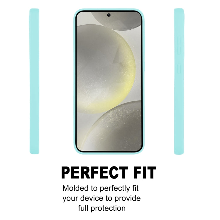 For Samsung Galaxy S24+ 5G GOOSPERY SOFT FEELING Liquid TPU Soft Phone Case(Mint Green) - Galaxy S24+ 5G Cases by GOOSPERY | Online Shopping South Africa | PMC Jewellery | Buy Now Pay Later Mobicred