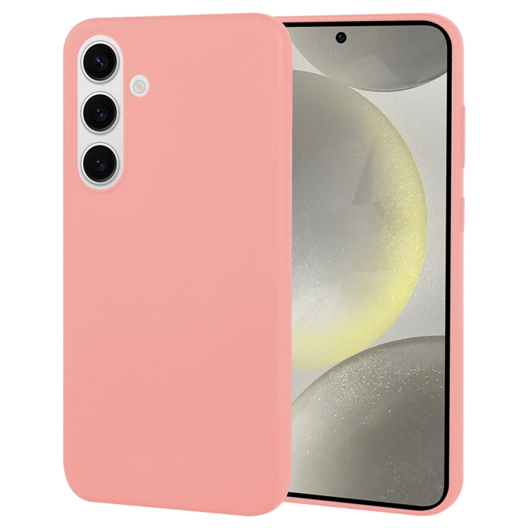 For Samsung Galaxy S24+ 5G GOOSPERY SOFT FEELING Liquid TPU Soft Phone Case(Pink) - Galaxy S24+ 5G Cases by GOOSPERY | Online Shopping South Africa | PMC Jewellery | Buy Now Pay Later Mobicred