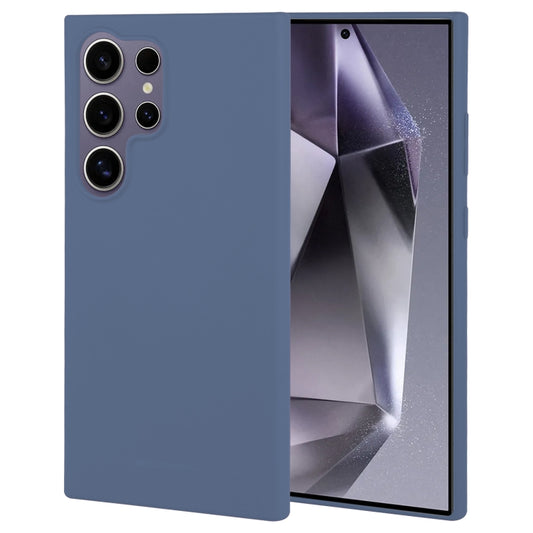For Samsung Galaxy S24 Ultra 5G GOOSPERY SOFT FEELING Liquid TPU Soft Phone Case(Dark Blue) - Galaxy S24 Ultra 5G Cases by GOOSPERY | Online Shopping South Africa | PMC Jewellery