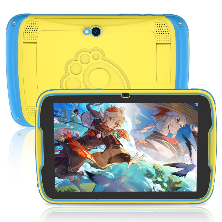 Pritom MQ818 WiFi Kid Tablet 8 inch,  4GB+64GB, Android 13 Allwinner A523 Octa Core CPU Support Parental Control Google Play(Yellow) -  by PRITOM | Online Shopping South Africa | PMC Jewellery