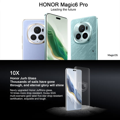 Honor Magic6 Pro, 16GB+512GB ,  6.8 inch Magic OS 8.0 Snapdragon 8 Gen 3 Octa Core up to 3.3GHz, Network: 5G, OTG, NFC, Support Google Play(Purple) - Honor by Huawei | Online Shopping South Africa | PMC Jewellery | Buy Now Pay Later Mobicred