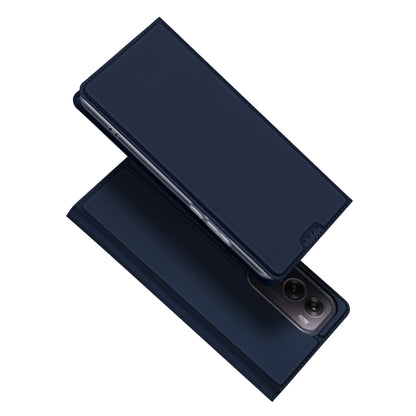 For OPPO Reno12 Global DUX DUCIS Skin Pro Series Flip Leather Phone Case(Blue) - Reno12 Cases by DUX DUCIS | Online Shopping South Africa | PMC Jewellery | Buy Now Pay Later Mobicred