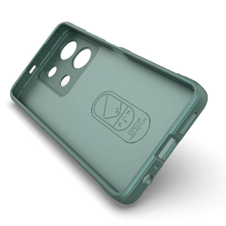 For Infinix Note 30 4G Magic Shield TPU + Flannel Phone Case(Light Blue) - Infinix Cases by PMC TechLife | Online Shopping South Africa | PMC TechLife | Buy Now Pay Later Mobicred