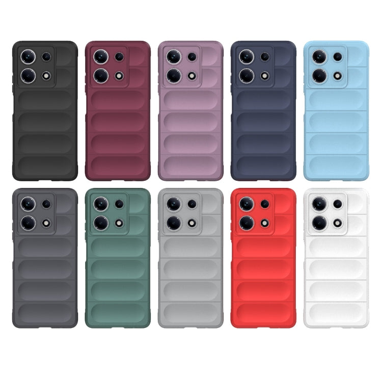 For Infinix Note 30 4G Magic Shield TPU + Flannel Phone Case(Light Blue) - Infinix Cases by PMC TechLife | Online Shopping South Africa | PMC TechLife | Buy Now Pay Later Mobicred