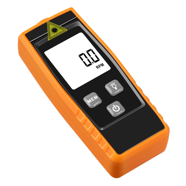 RZ835 Digital Tachometer, Range: 2.5-99999RPM(Orange) - Tachometers & Anemometer by PMC TechLife | Online Shopping South Africa | PMC TechLife | Buy Now Pay Later Mobicred