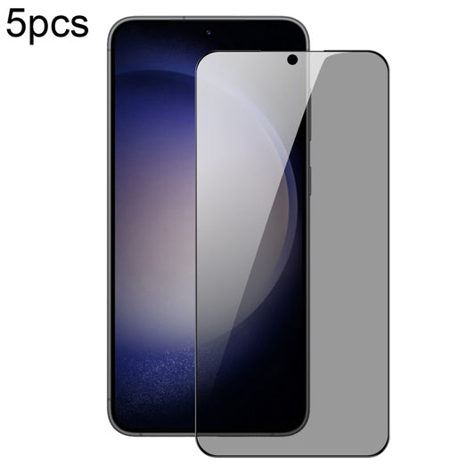 For Samsung Galaxy S22+ 5G 5pcs DUX DUCIS 0.33mm 9H High Aluminum Anti-spy HD Tempered Glass Film - Galaxy S22+ 5G Tempered Glass by DUX DUCIS | Online Shopping South Africa | PMC Jewellery | Buy Now Pay Later Mobicred