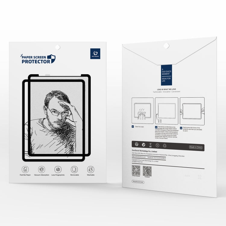 For iPad Pro 13 2024 DUX DUCIS Naad Series Removable Paper-like Screen Protector - free shipping - PMC TechLife - Order now!