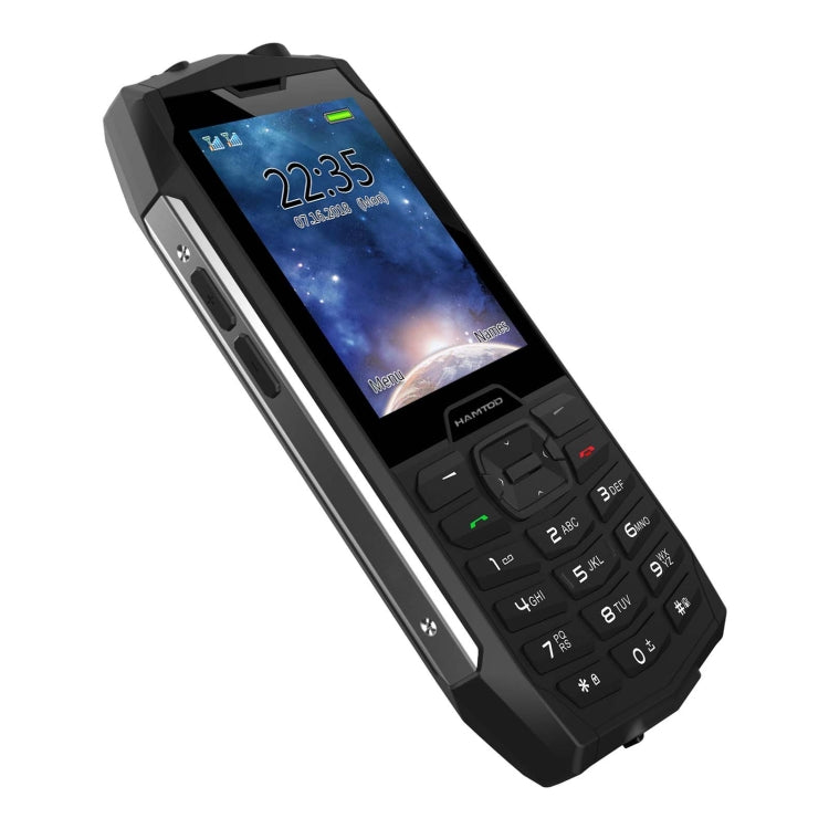 HAMTOD H3 Rugged Phone, EU Version, 2.8 inch T107 ARM CortexTM A7 Quad-core 1.0GHz, Network: 4G, VoLTE, BT, SOS(Black) - Other by HAMTOD | Online Shopping South Africa | PMC Jewellery | Buy Now Pay Later Mobicred