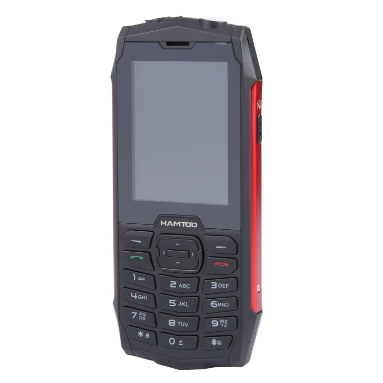 HAMTOD H3 Rugged Phone, EU Version, 2.8 inch T107 ARM CortexTM A7 Quad-core 1.0GHz, Network: 4G, VoLTE, BT, SOS(Red) - free shipping - PMC TechLife - Order now!