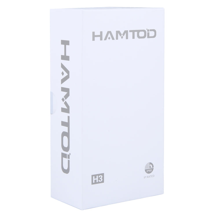 HAMTOD H3 Rugged Phone, EU Version, 2.8 inch T107 ARM CortexTM A7 Quad-core 1.0GHz, Network: 4G, VoLTE, BT, SOS(Silver) - free shipping - PMC TechLife - Order now!