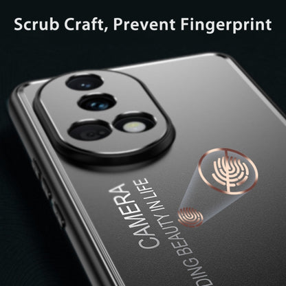 For Huawei Pura 70 Pro / Pro+ Frosted Metal Phone Case(Black) - Huawei Cases by PMC Jewellery | Online Shopping South Africa | PMC Jewellery | Buy Now Pay Later Mobicred