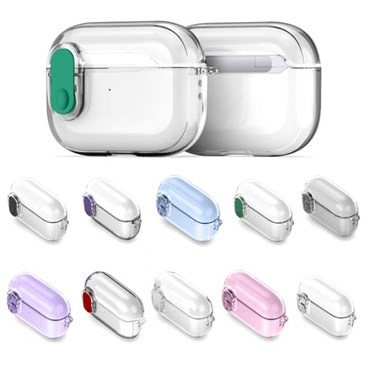 For AirPods 3 DUX DUCIS PECL Series Split Transparent Earphone Case with Hook(Transparent) - For AirPods 3 by DUX DUCIS | Online Shopping South Africa | PMC Jewellery | Buy Now Pay Later Mobicred