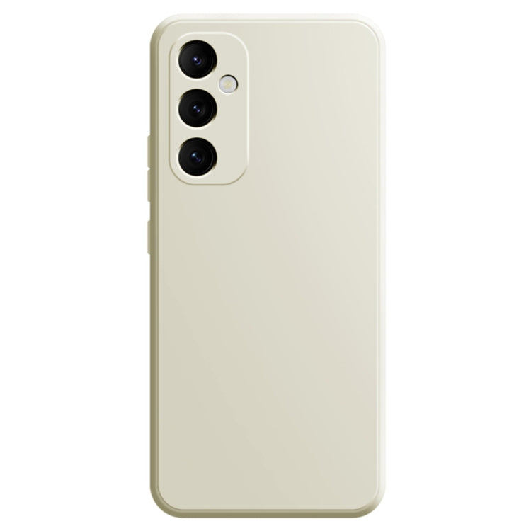 For Samsung Galaxy S24 5G Imitation Liquid Silicone Phone Case(White) - Galaxy S24 5G Cases by PMC TechLife | Online Shopping South Africa | PMC TechLife