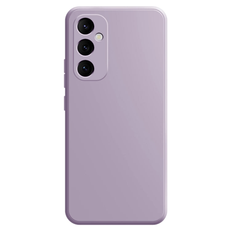 For Samsung Galaxy S24+ 5G Imitation Liquid Silicone Phone Case(Light Purple) - Galaxy S24+ 5G Cases by PMC Jewellery | Online Shopping South Africa | PMC Jewellery