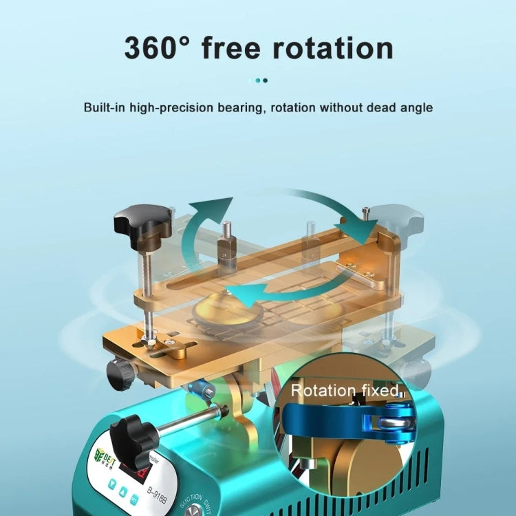 BEST B-918B 7 inch Multi-function Mobile Phone Screen Rotary Separator, EU Plug - free shipping - PMC TechLife - Order now!