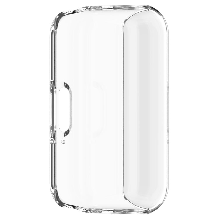 For Samsung Galaxy Fit 3 Full Coverage TPU Electroplated Watch Protective Case(Transparent White) - Watch Cases by PMC Jewellery | Online Shopping South Africa | PMC Jewellery