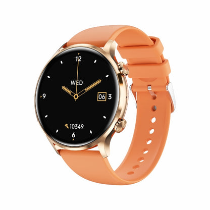 QS40 1.39 inch BT5.2 Smart Sport Watch, Support Bluetooth Call / Sleep / Blood Oxygen / Temperature / Heart Rate / Blood Pressure Health Monitor(Orange) - Smart Watches by PMC Jewellery | Online Shopping South Africa | PMC Jewellery