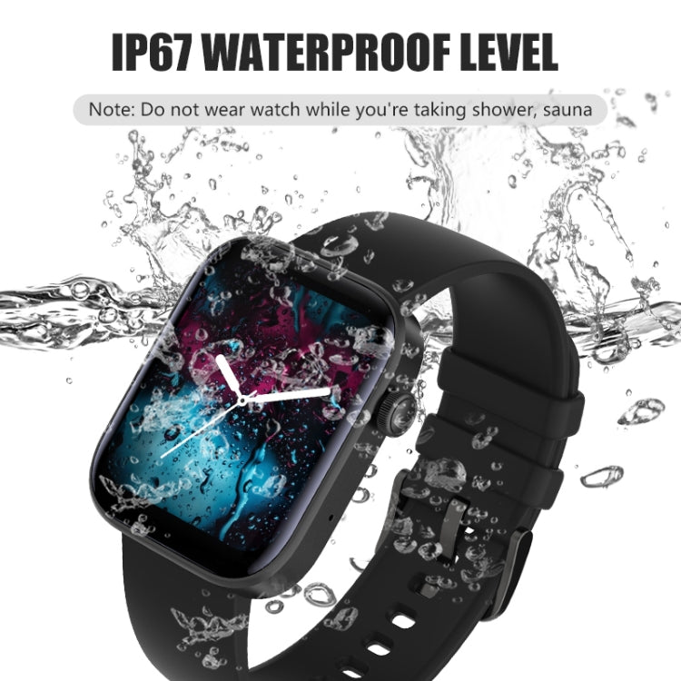 P43 1.8 inch TFT Screen Bluetooth Smart Watch, Support Heart Rate Monitoring & 100+ Sports Modes(Blue) - Smart Watches by PMC Jewellery | Online Shopping South Africa | PMC Jewellery