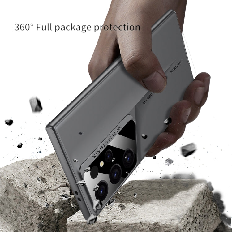 For Samsung Galaxy S24 Ultra 5G GKK Blade Ultra-thin Full Coverage Phone Case(Grey) - free shipping - PMC TechLife - Order now!