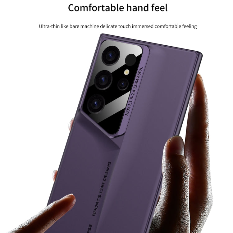 For Samsung Galaxy S24 Ultra 5G GKK Blade Ultra-thin Full Coverage Phone Case(Purple) - Galaxy S24 Ultra 5G Cases by GKK | Online Shopping South Africa | PMC Jewellery | Buy Now Pay Later Mobicred