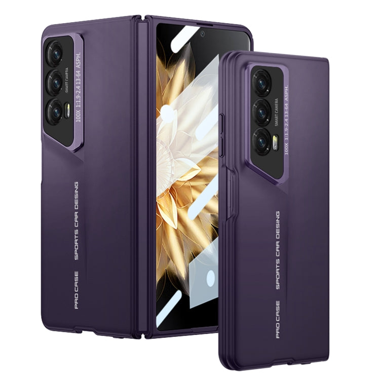 For Honor Magic VS2 GKK Integrated Blade Ultra-thin Full Coverage Phone Case(Purple) - Honor Cases by GKK | Online Shopping South Africa | PMC Jewellery | Buy Now Pay Later Mobicred