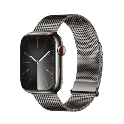 For Apple Watch Series 6 40mm DUX DUCIS Milanese Pro Series Stainless Steel Watch Band(Graphite) - Watch Bands by DUX DUCIS | Online Shopping South Africa | PMC Jewellery