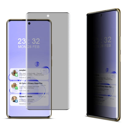 For Realme 12 Pro 5G/12 Pro+ 5G imak No Edge Version 3D Curved Privacy Full Screen Tempered Glass Film - Realme Tempered Glass by imak | Online Shopping South Africa | PMC Jewellery | Buy Now Pay Later Mobicred