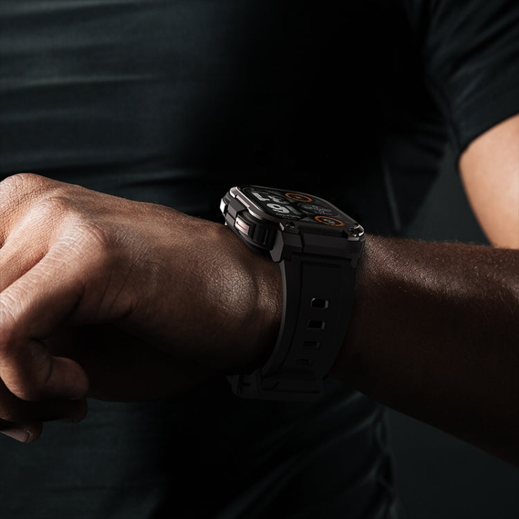 LEMFO DM63 2.13 inch AMOLED Square Screen Smart Watch Android 8.1, Specification:2GB+16GB(Black) - free shipping - PMC TechLife - Order now!