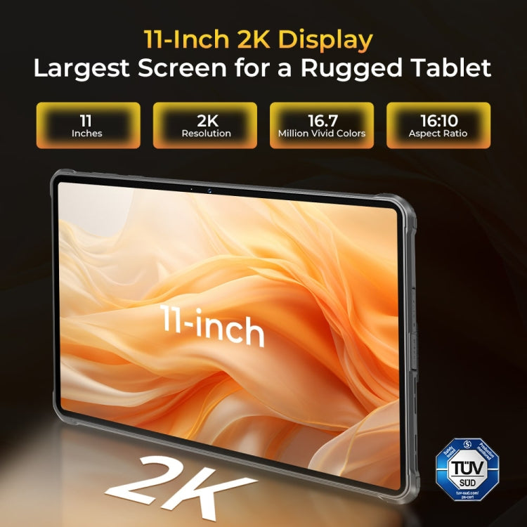 OUKITEL RT8 4G Network IP68/IP69K Rugged Tablet, 6GB+256GB, 11 inch Android 13 MediaTek Helio G99 Quad Core Support Dual SIM, EU Plug(Orange) - free shipping - PMC TechLife - Order now!