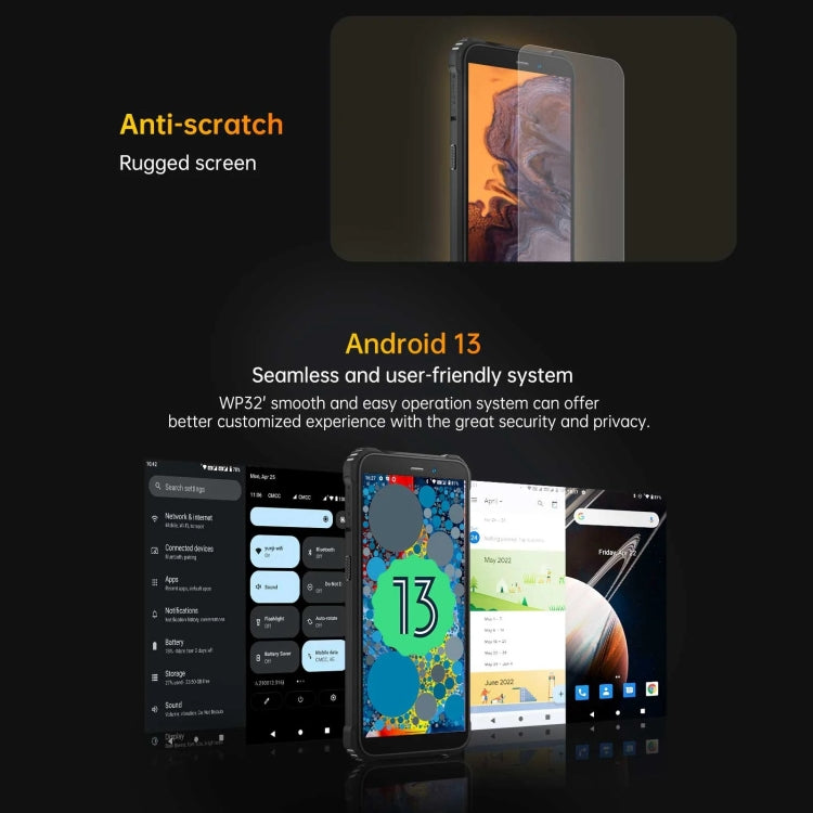 Oukitel WP32, 4GB+128GB, IP68/IP69K, 5.93 inch Android 13 Unisoc Tiger T606 Octa-core, NFC, OTG, Network: 4G(Green) - free shipping - PMC TechLife - Order now!