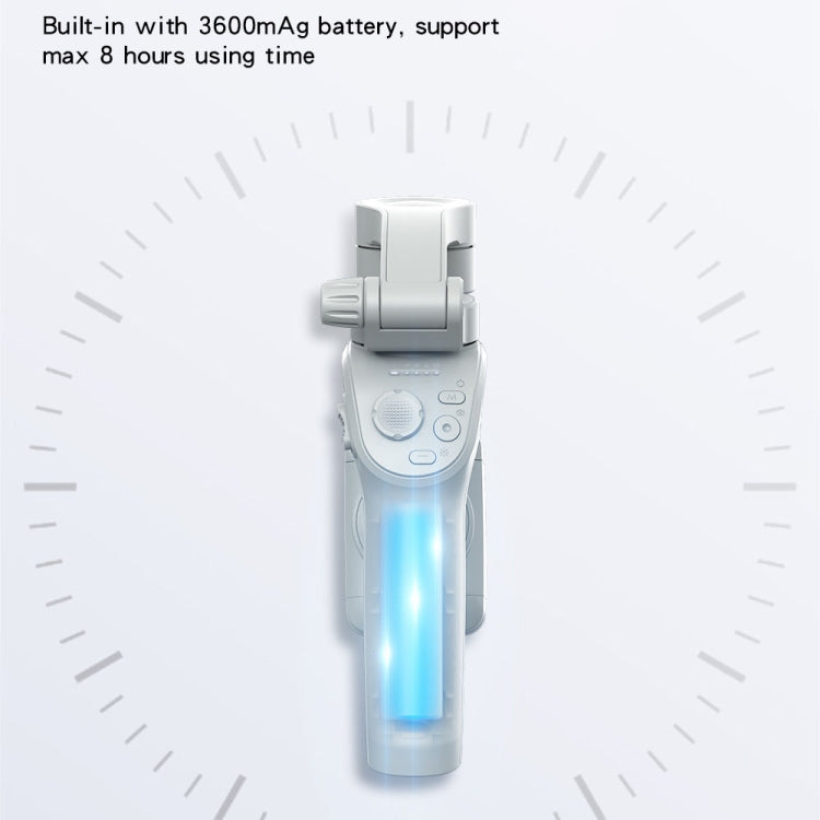Yesido SF18 Phone Stabilizer Three-Axis Anti-Shake Handheld Gimbal(White) - free shipping - PMC TechLife - Order now!