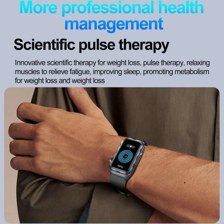 TK79 1.47 inch IP68 Waterproof Smart Watch, Support ECG / Blood Glucose / Blood Oxygen Monitoring / Uric Acid(Beige) - Smart Wristbands by PMC TechLife | Online Shopping South Africa | PMC TechLife | Buy Now Pay Later Mobicred