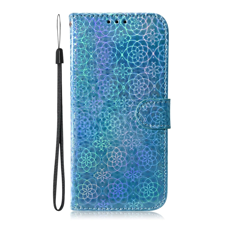 For Google Pixel 9 Colorful Magnetic Buckle Leather Phone Case(Blue) - Google Cases by PMC Jewellery | Online Shopping South Africa | PMC Jewellery | Buy Now Pay Later Mobicred