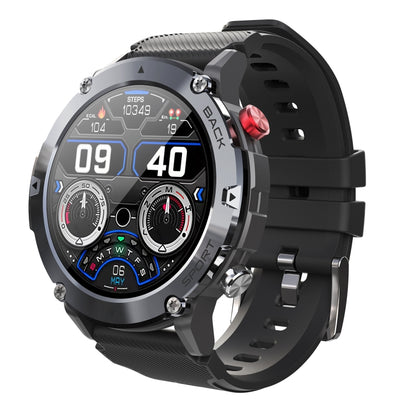 LEMFO LF26MAX 1.32 inch HD Round Screen Smart Watch Supports Bluetooth Calls(Black) - Smart Watches by LEMFO | Online Shopping South Africa | PMC Jewellery | Buy Now Pay Later Mobicred