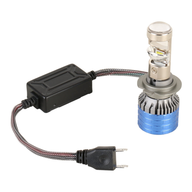 H7 Pair 55W 6000lm 6000K Car LED Mini Lens Headlight Bulb - LED Headlamps by PMC Jewellery | Online Shopping South Africa | PMC Jewellery | Buy Now Pay Later Mobicred