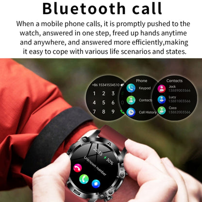 ET482 1.43 inch AMOLED Screen Sports Smart Watch Support Bluethooth Call /  ECG Function(Blue Silicone Band) - Smart Watches by PMC Jewellery | Online Shopping South Africa | PMC Jewellery